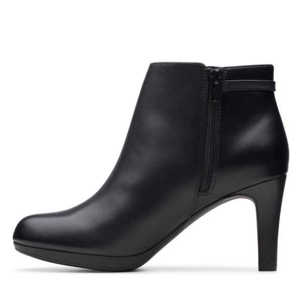 Clarks Womens Adriel Mae Ankle Boots Black | UK-524978